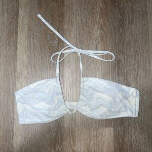 Abercrombie & Fitch White Bikini Top